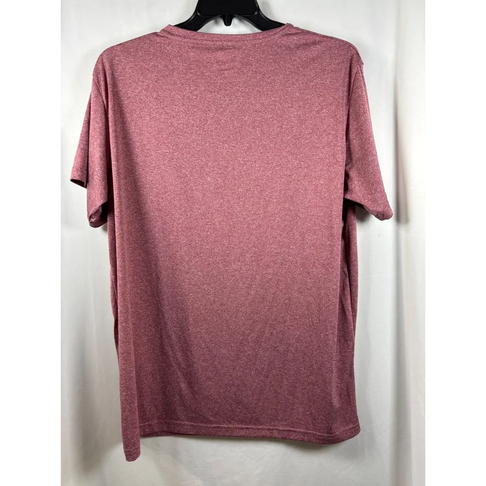 Lot of 4 Mens 2XL Heathered Performance T-Shirts Short Sleeve Crew Neck Basics - Picture 2 of 13